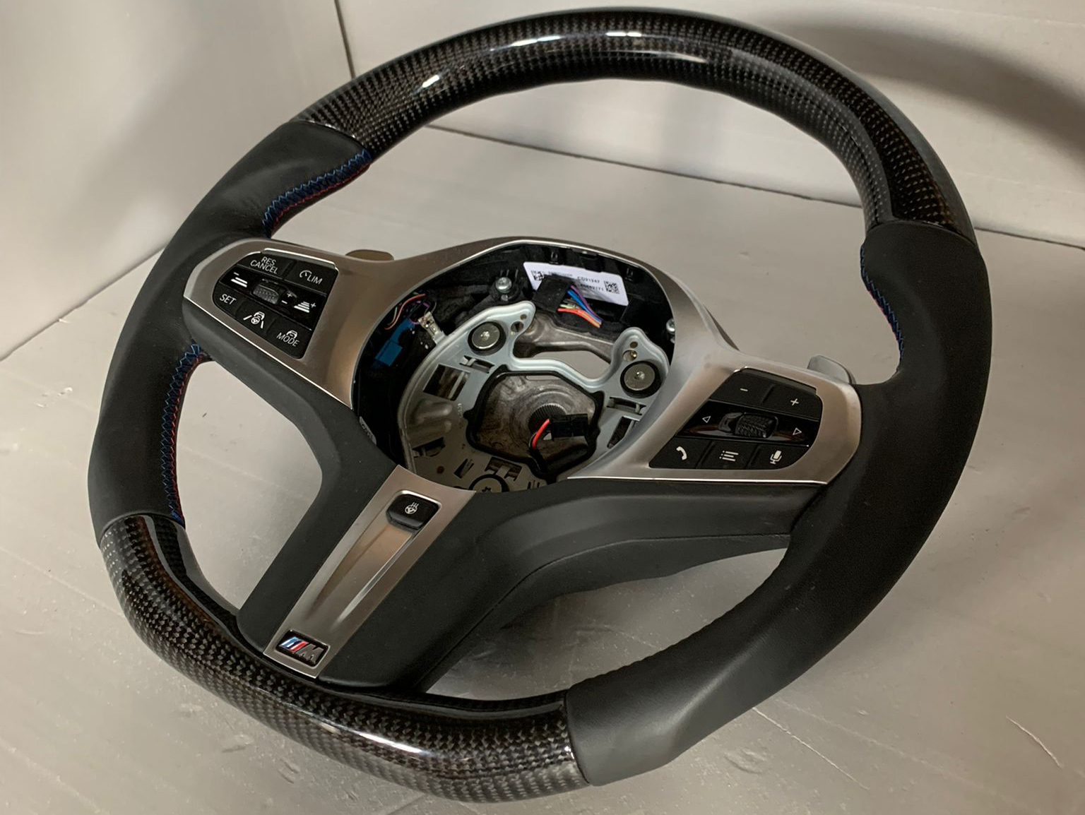 BMW G30 (2017-2024) Steering Wheel with Paddle Shifters Carbon Leather M Package